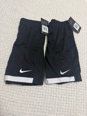 Nike set of 2 boys black shorts, size 6.  NEW WITH TAGS